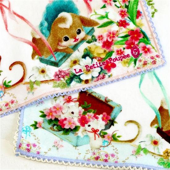 プティット・プぺ　ミニタオル（プティとバルファの秘密の花園）の画像