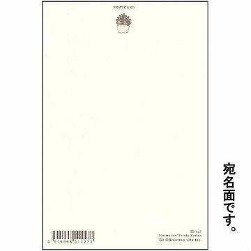 米津祐介 ポストカード（多肉植物）の画像