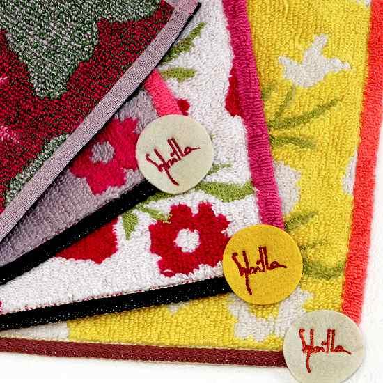 シビラ　タオルハンカチ（5弁フラワー）の画像