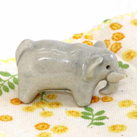 豆屋　箸置き（アフリカゾウ）の画像