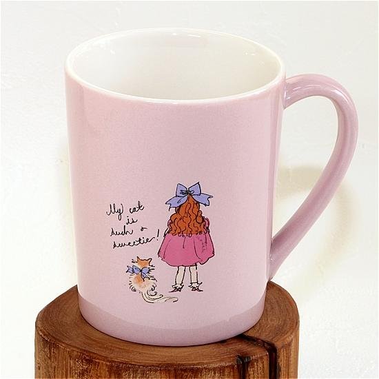 くらはしれい　マグカップ（ピンク）の画像