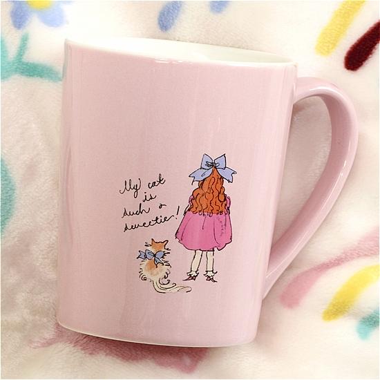 くらはしれい　マグカップ（ピンク）の画像