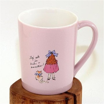 くらはしれい　マグカップ（ピンク）の画像