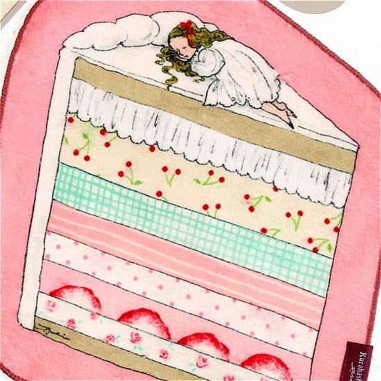 くらはしれい　プリントループタオル（ピンク）の画像