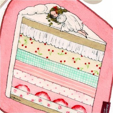 くらはしれい　プリントループタオル（ピンク）の画像