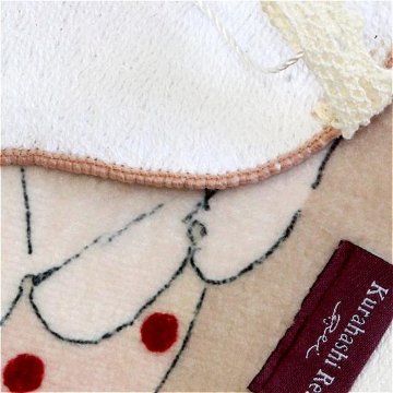 くらはしれい　プリントループタオル（ベージュ）の画像