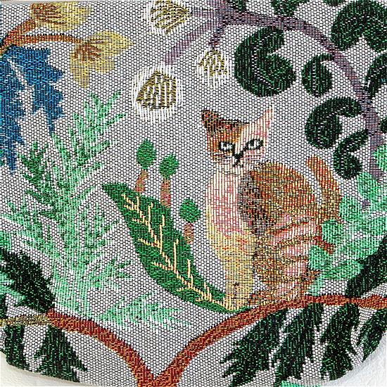 松尾ミユキ　トラベルポーチ（Two cats）の画像