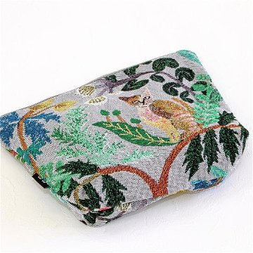 松尾ミユキ　トラベルポーチ（Two cats）の画像