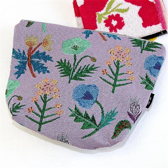 松尾ミユキ　トラベルポーチ（Flower03 PU）の画像