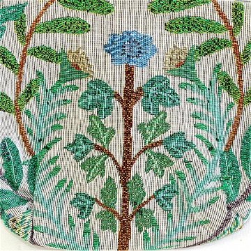 松尾ミユキ　トラベルポーチ（Flower bird）の画像