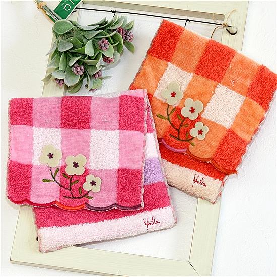 シビラ　ポケットハンカチ（チェック格子）の画像