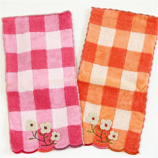 シビラ　ポケットハンカチ（チェック格子）の画像