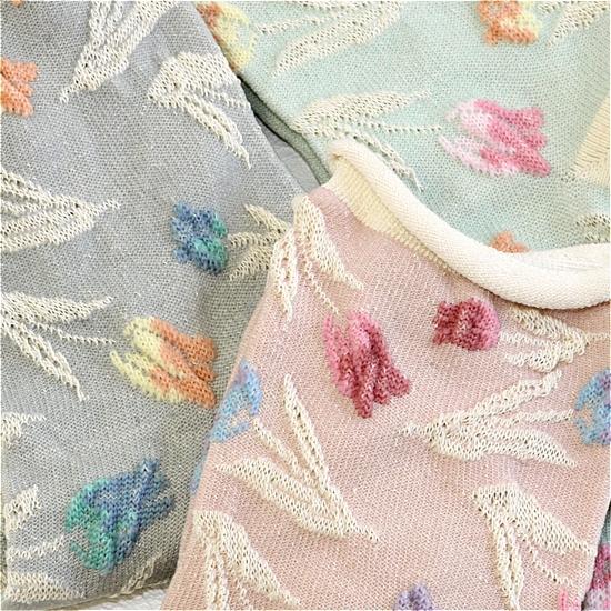 あなたに優しい靴下シルク入り（チューリップ）の画像