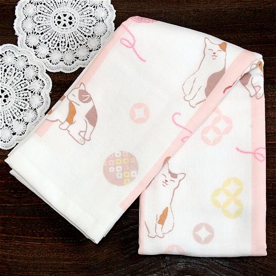 さいか　ガーゼたおる（毛糸あそび）ピンクの画像