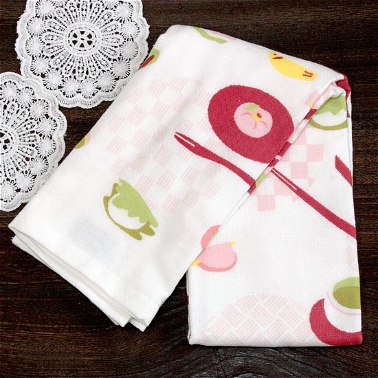 さいか　ガーゼたおる（おいしい時間）ピンクの画像