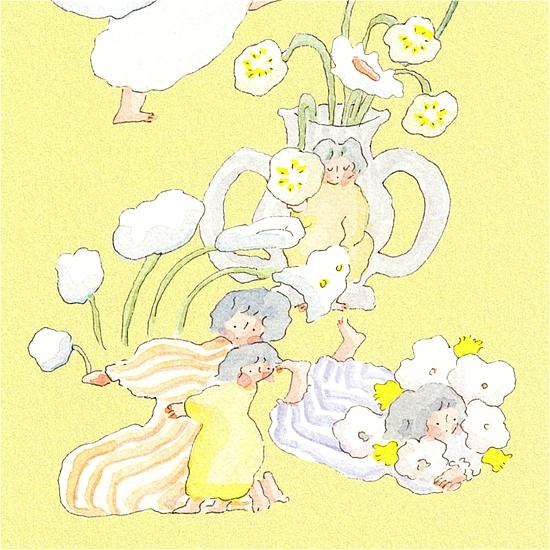 dodolulu ポストカード（フラワー）の画像