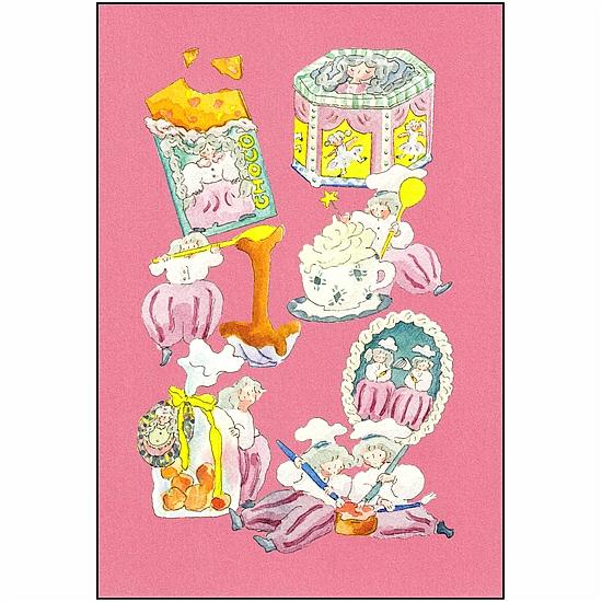 dodolulu ポストカード（ショコラティエ）の画像