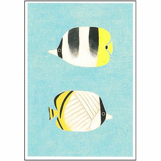 伊藤絵里子 ポストカード（熱帯魚）の画像