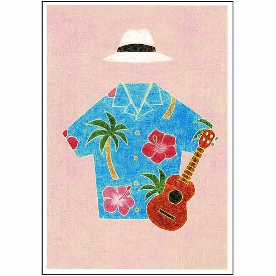 伊藤絵里子 ポストカード（アロハシャツ）の画像