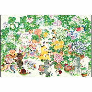 こばやしあや ポストカード（野花のお花屋さん）の画像