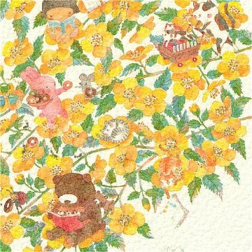 こばやしあや ポストカード（物語の続き/やまぶき）の画像