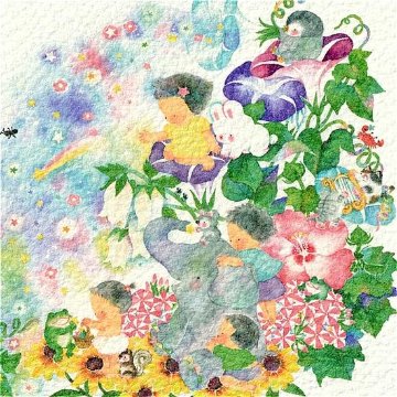 こばやしあや ポストカード（ミルキーウェイ）の画像