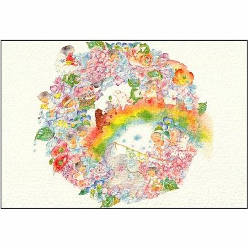 こばやしあや ポストカード（雨上がりの午後）の画像