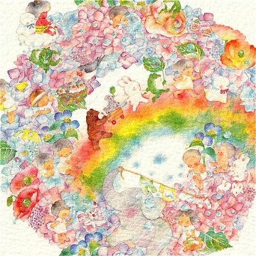 こばやしあや ポストカード（雨上がりの午後）の画像