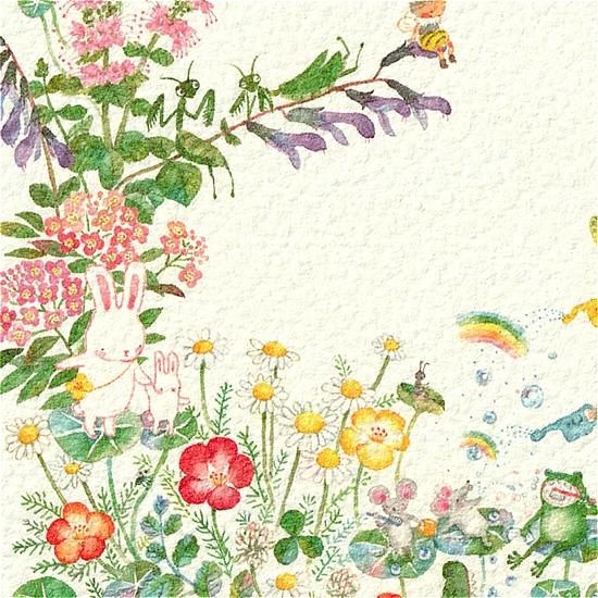 こばやしあや ポストカード（小さな虹）の画像