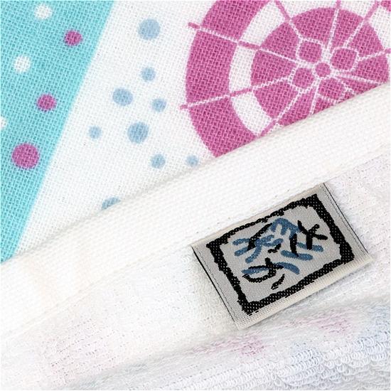 さいか　ガーゼたおる（あじさいと傘）の画像