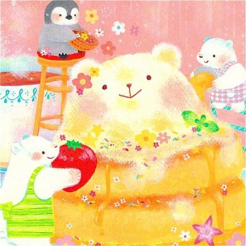 吉田麻乃 ポストカード（シロクマカフェのパンケーキ）の画像