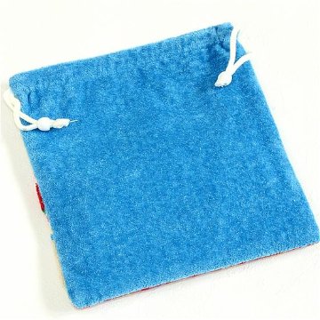 レインボーベア　ガーゼ巾着（スイカ）の画像
