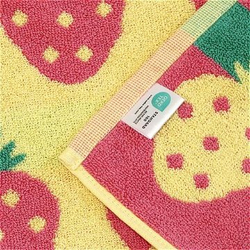 ポッピンフルーツ バスマット（イチゴ）の画像