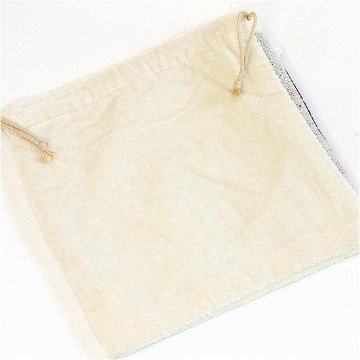 レインボーベア　巾着（グランドピアノ）オフホワイトの画像