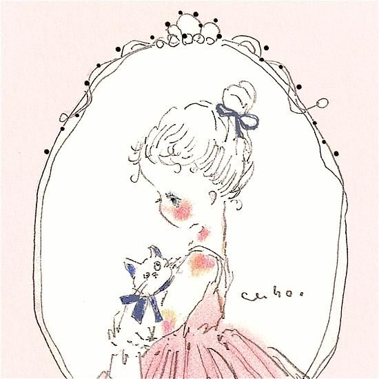 Caho ポストカード（バレリーナ）の画像