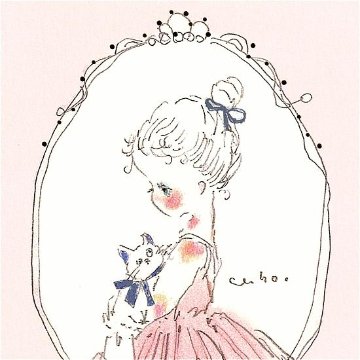 Caho ポストカード（バレリーナ）の画像