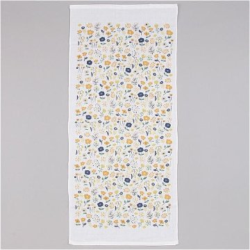 かさばらない　ミニバスタオル（マルチフラワー）の画像