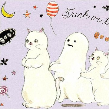 トコロコムギ ポストカード（ハロウィンおばけオーディション）の画像