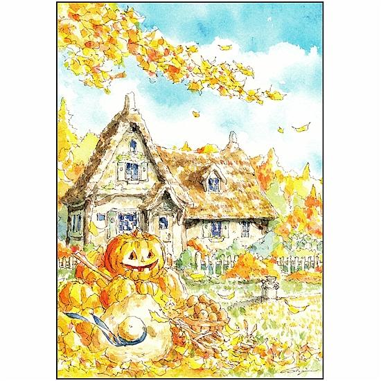 内田新哉 ポストカード（ハロウィン　Home）の画像