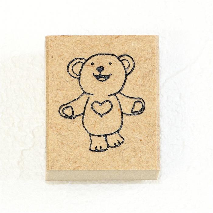 ピッコロスタンプ（くま）の画像