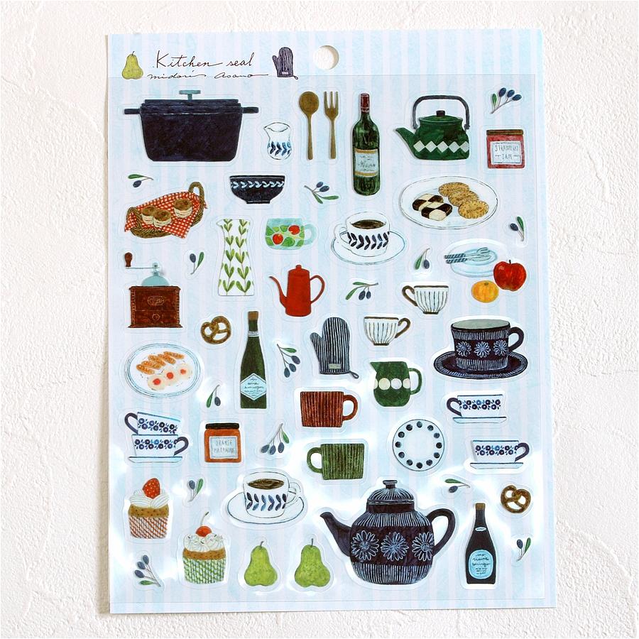 浅野みどり　シール（kitchen seal）の画像