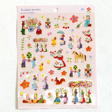 Aiko Fukawa　シール（Rabbit garden）の画像
