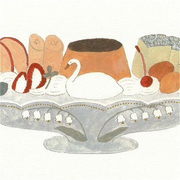 トビマツ ショウイチロウ　ポストカード（プリンアラモード）の画像