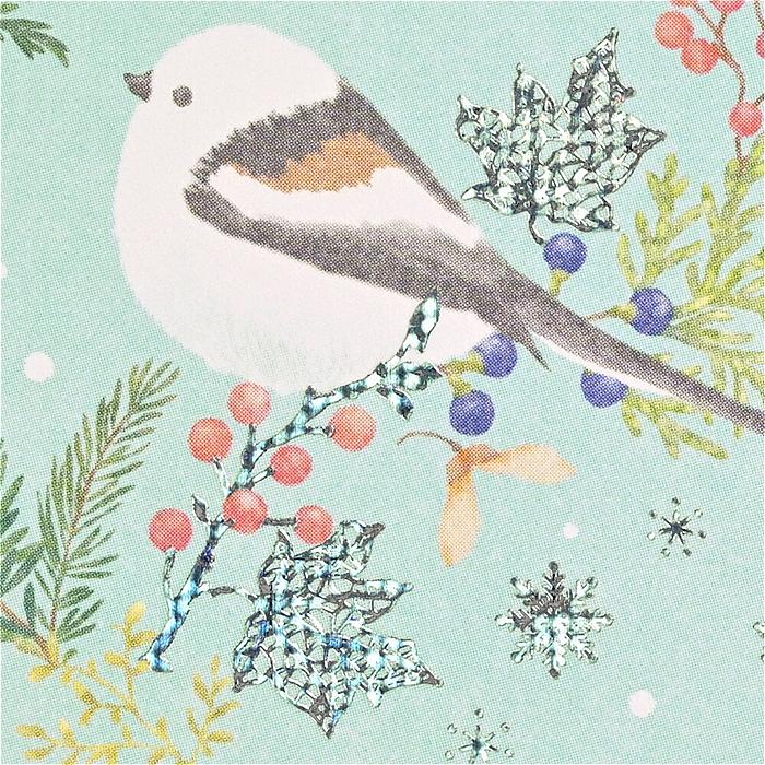 箔 ポストカード（雪の妖精）の画像