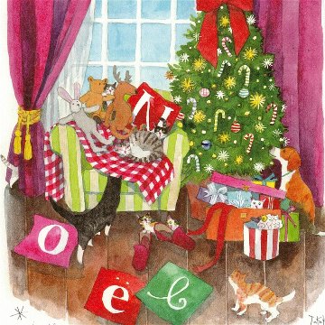 三好貴子 ポストカード（みんな一緒に過ごすクリスマス）の画像