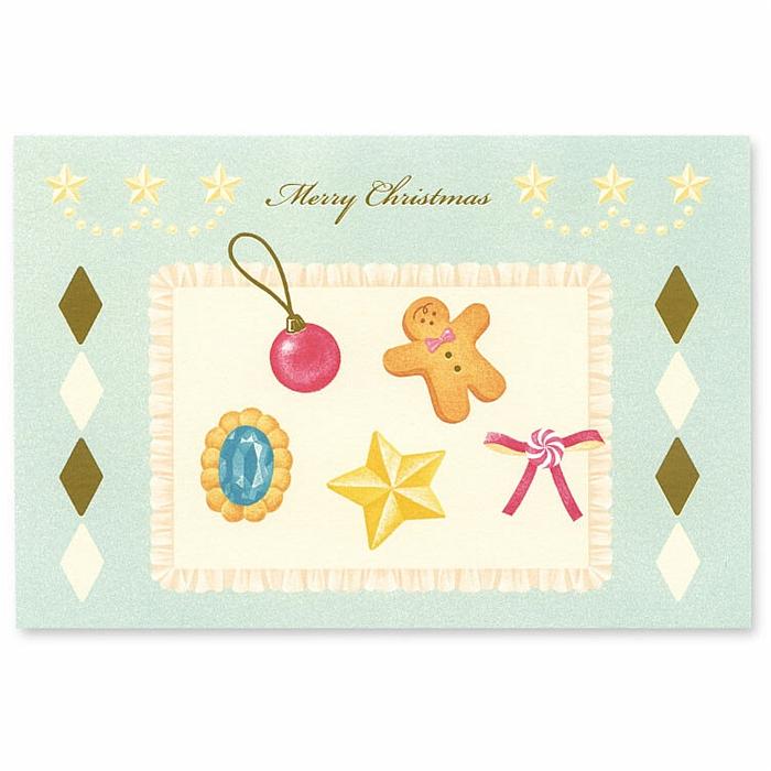 ア・ラ・カル堂　クリスマスポストカード（クッキー）の画像