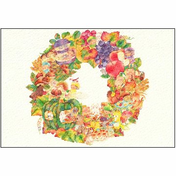 こばやしあや ポストカード（いただきます）の画像