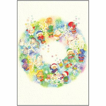 こばやしあや ポストカード（冬色のきらめき）の画像
