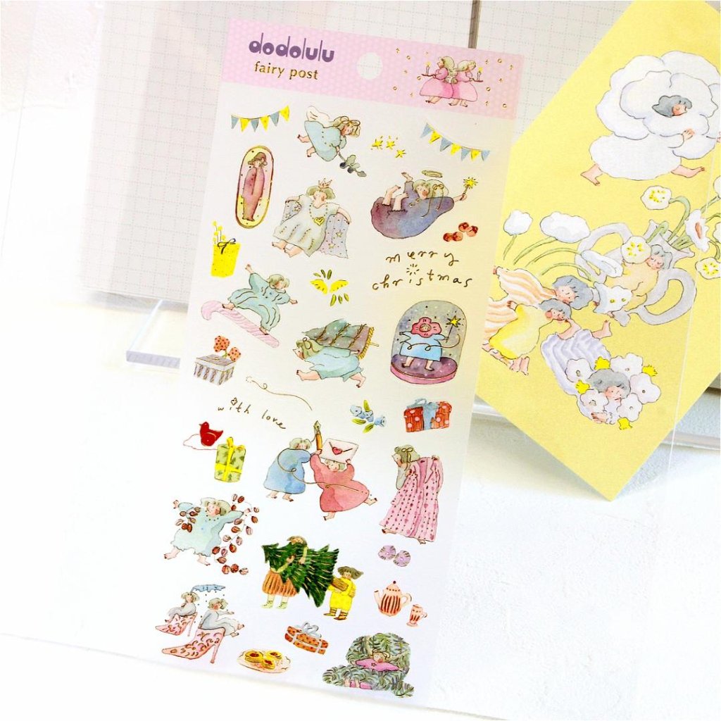 クリスマス　フロストシール　dodolulu（fairy post）の画像