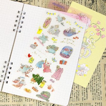 クリスマス　フロストシール　dodolulu（fairy post）の画像